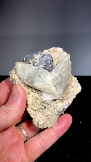 Calcite w/ Galena, West Fork Mine, Missouri, USA