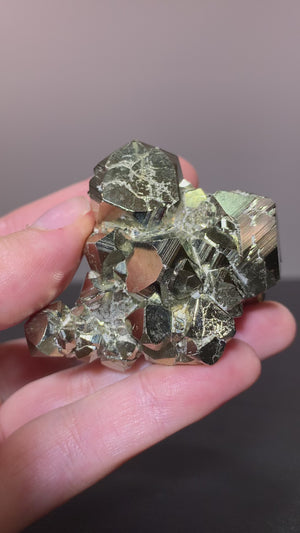 Pyrite, Huanzala Mine, Ancash Region, Peru.