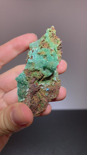 Conichalcite, Ojuela Mine, Durango, Mexico.
