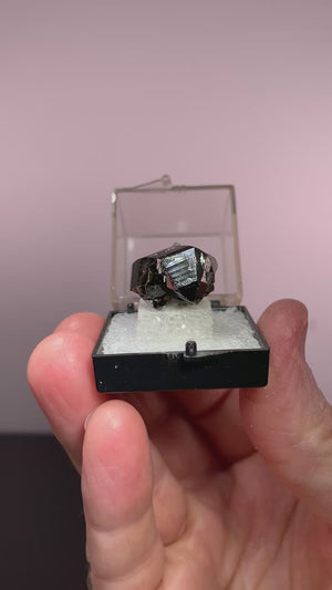 Cassiterite w/ Quartz, Viloco Mine, Bolivia