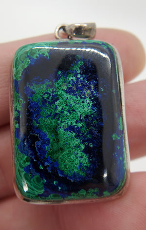 Malachite Azurite Pendant