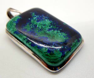 Malachite Azurite Pendant