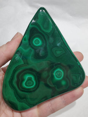 Polished Malachite, Congo