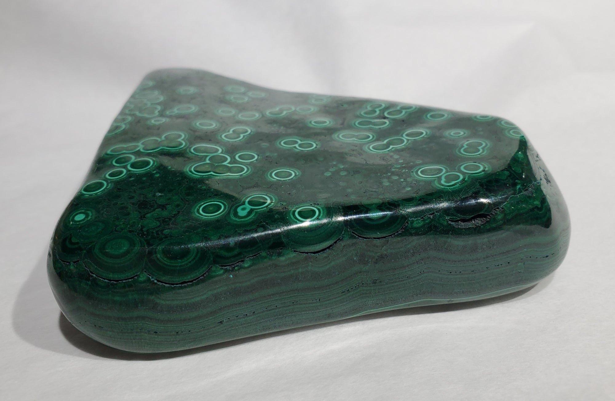 Polished Malachite, Congo