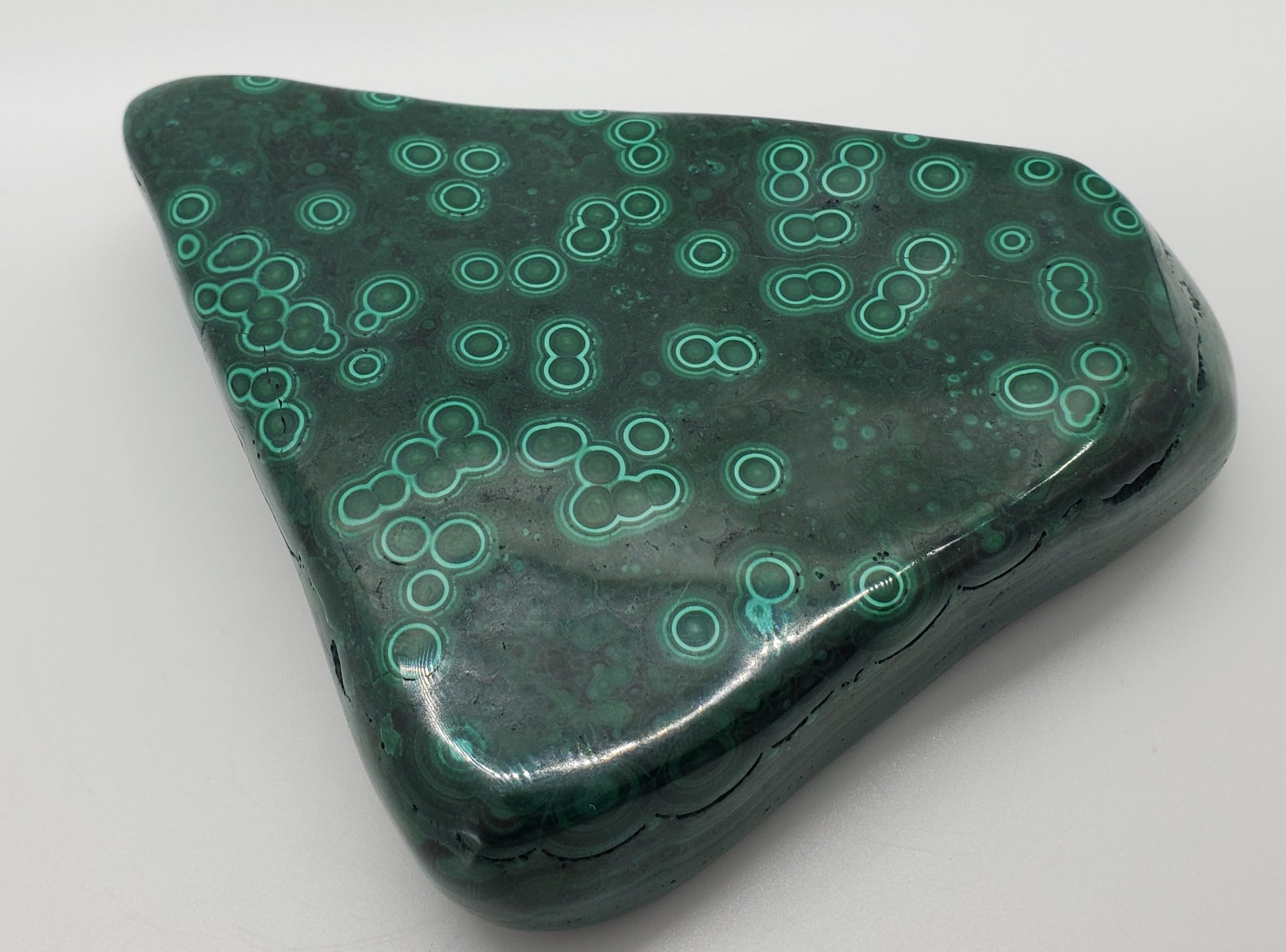 Polished Malachite, Congo