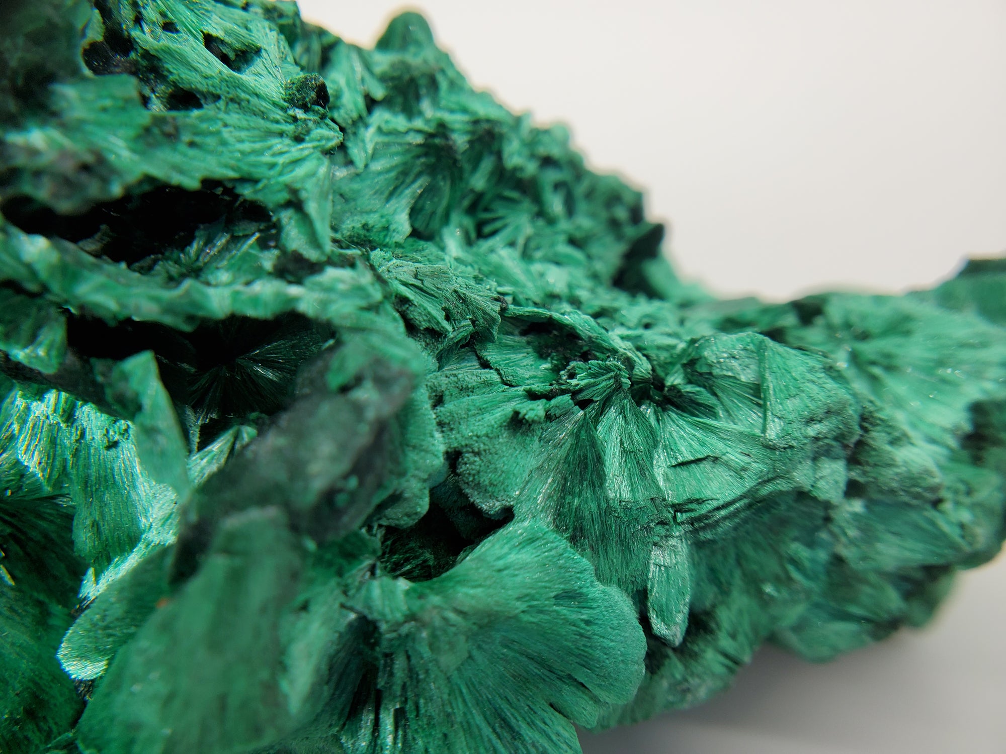 Fibrous Malachite, Congo