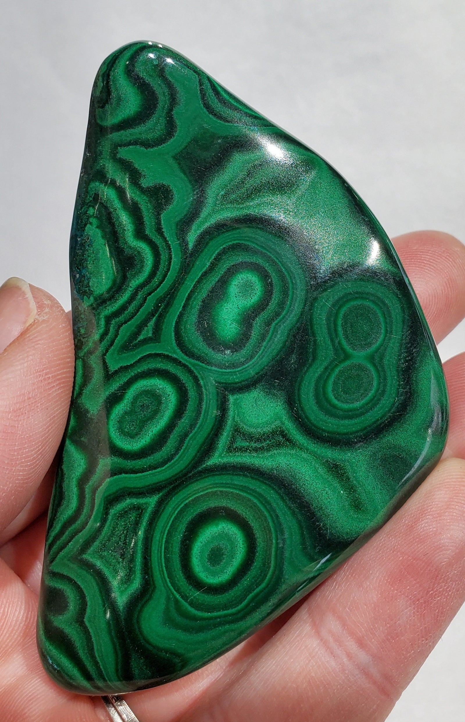 Polished Malachite, Congo