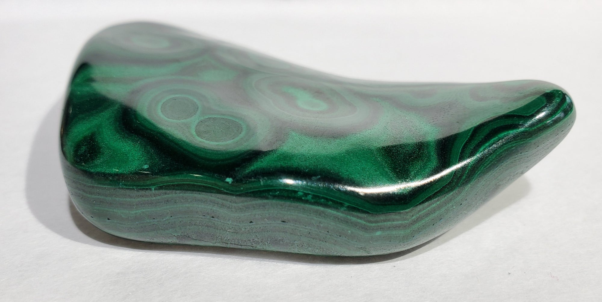 Polished Malachite, Congo