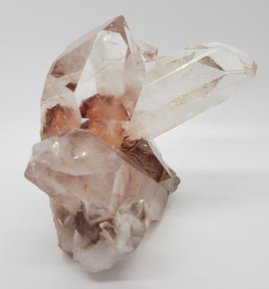 Quartz Cluster w/ Hematite, Brasil