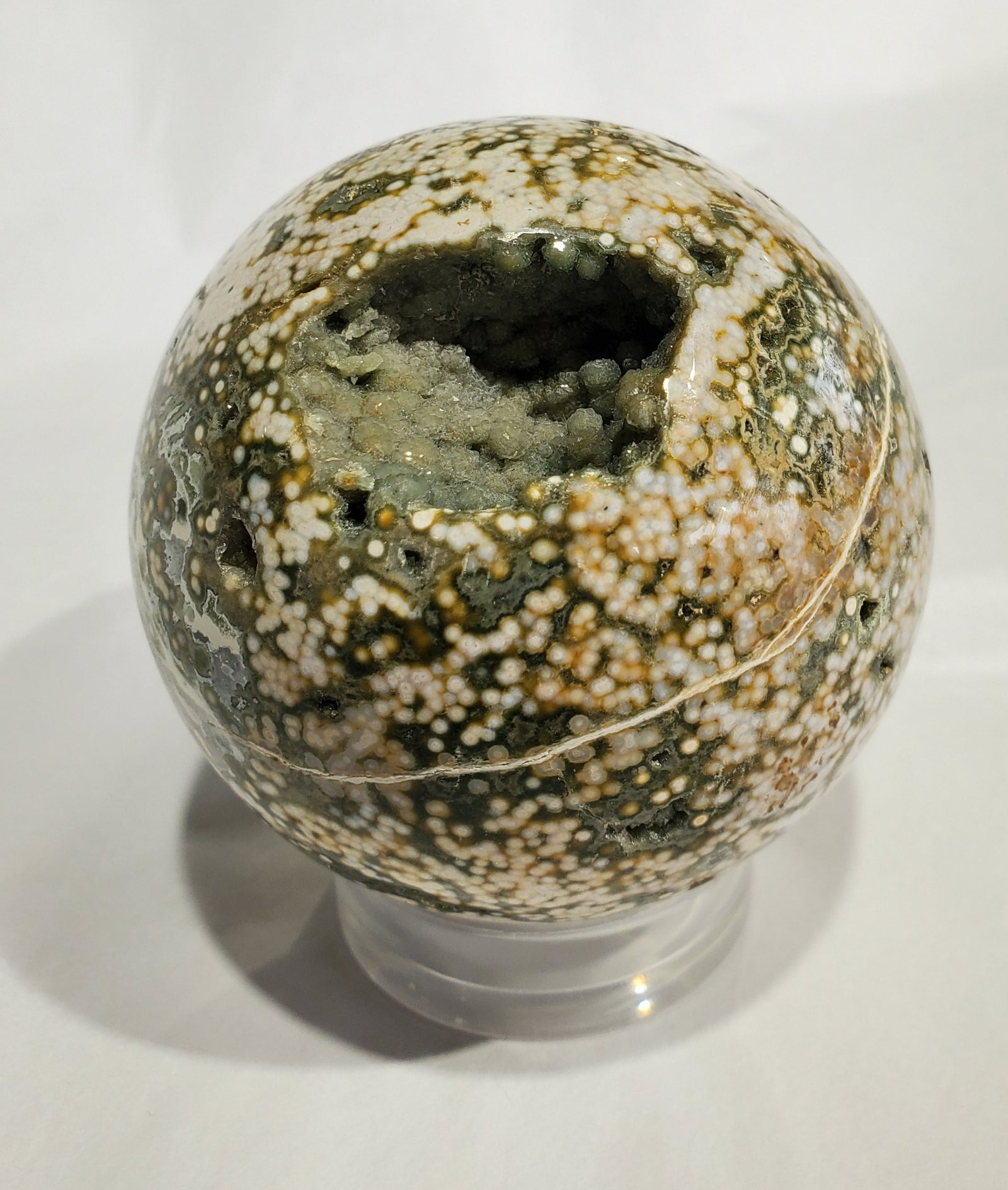 Ocean Jasper Sphere, Madagascar