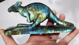 Labradorite Kangaroo