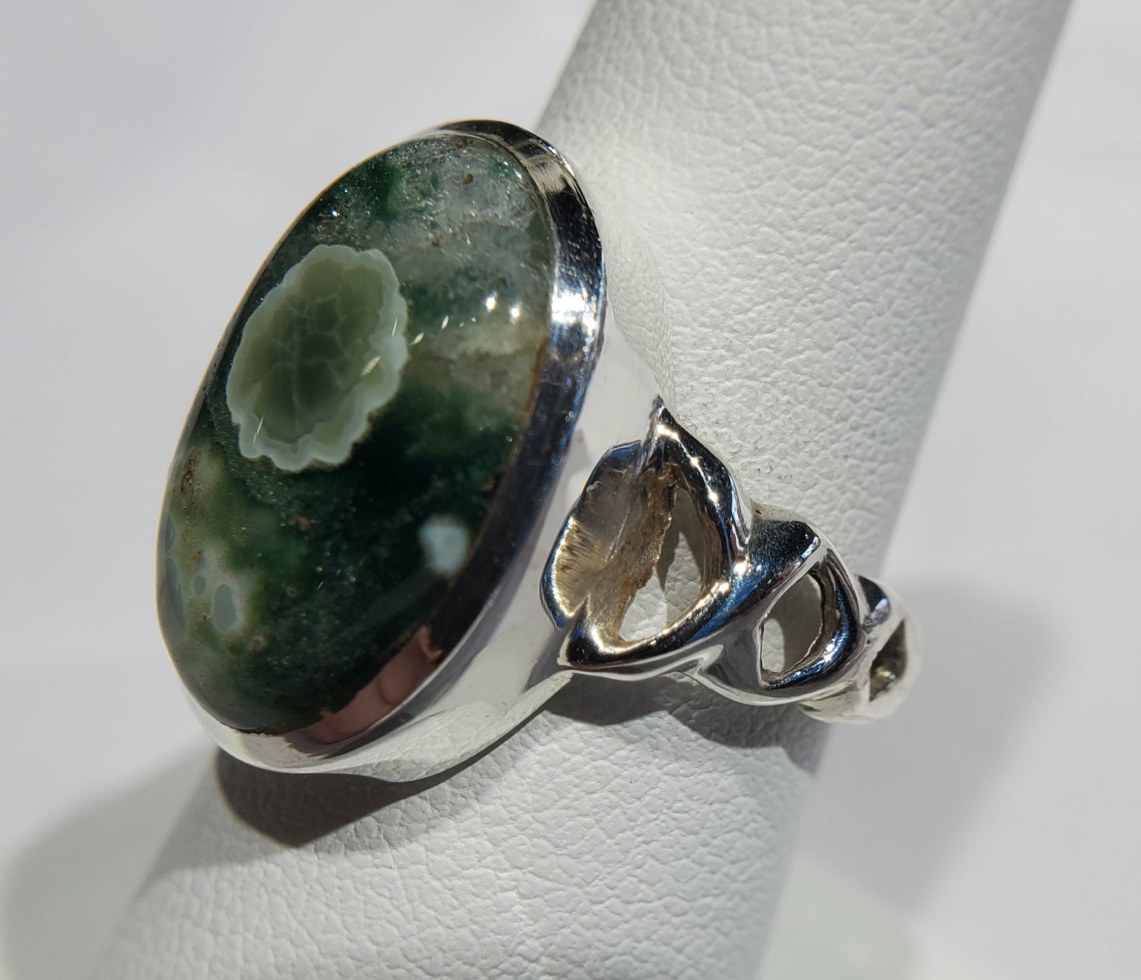 Ocean Jasper Ring in Sterling Silver