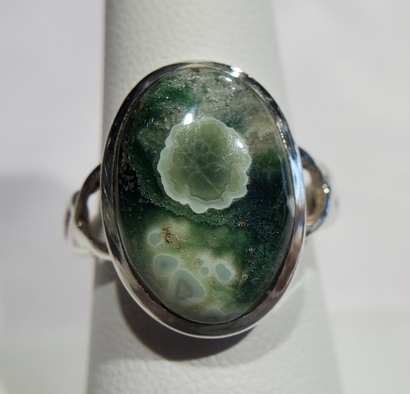 Ocean Jasper Ring in Sterling Silver