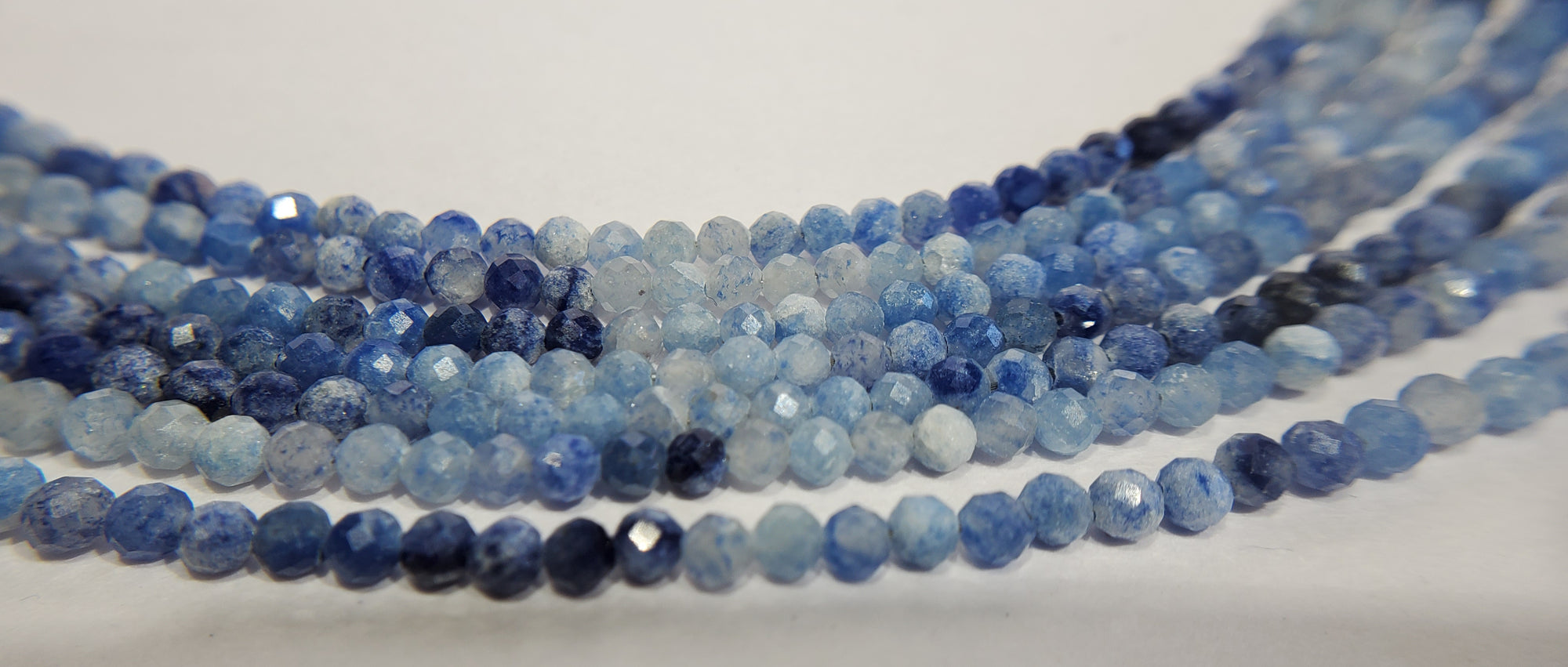 Faceted Dumortierite Bracelet