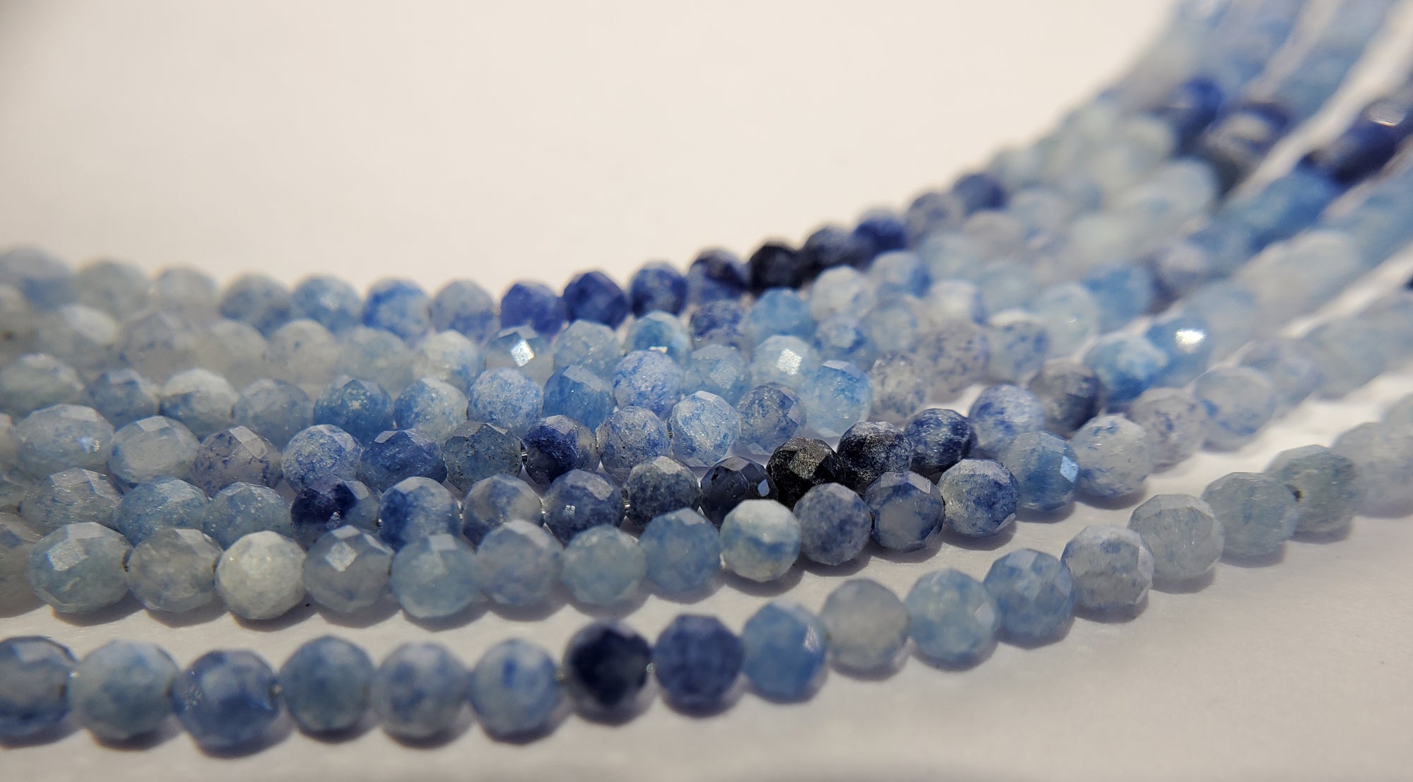 Faceted Dumortierite Bracelet