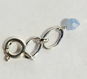 Faceted Dumortierite Bracelet