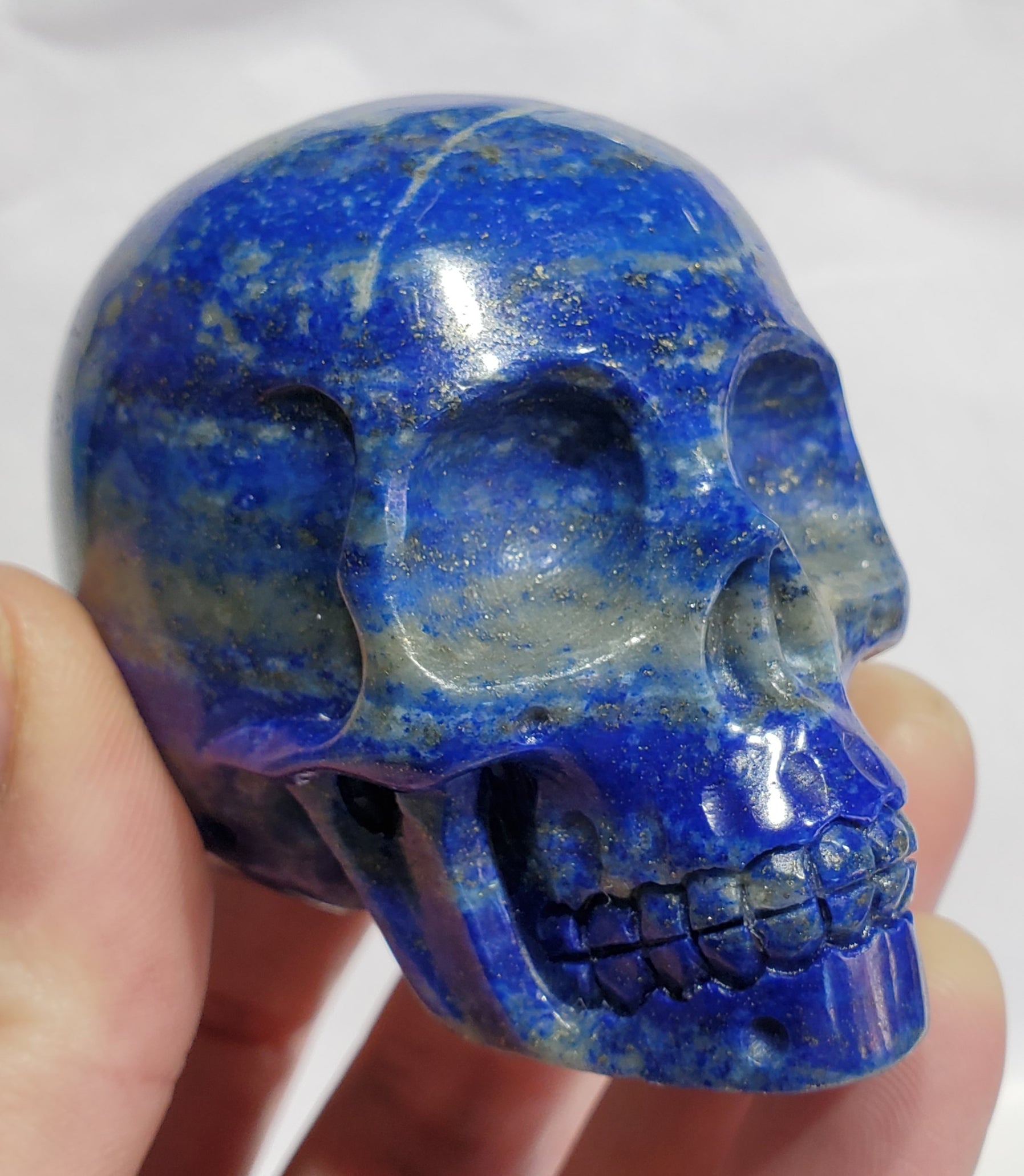 Lapis Lazuli Skull