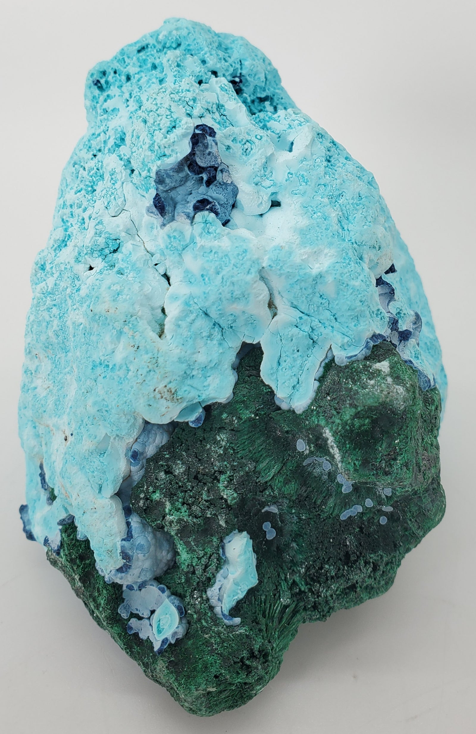 Chrysocolla w/ Malachite and Shattuckite