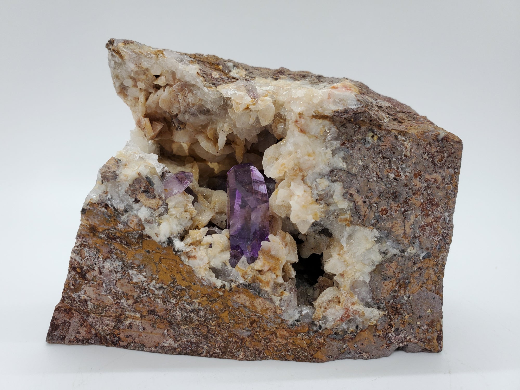Amethyst with Dolomite