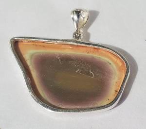 Imperial Jasper Pendant in Sterling Silver