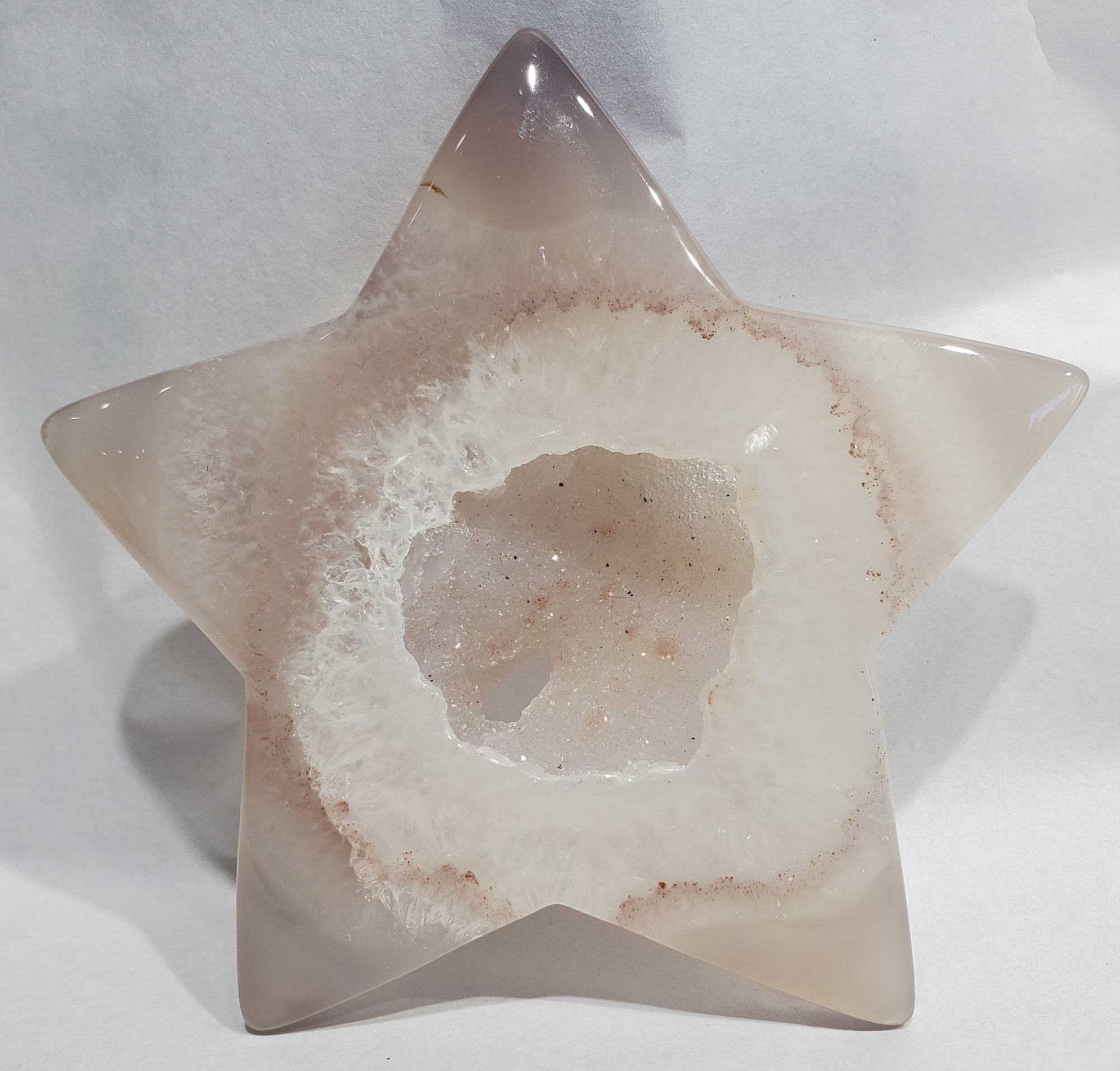 Agate Star Carving