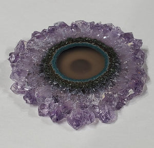 Amethyst Stalactite Slice, Uruguay