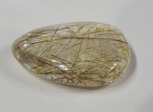 Rutilated Quartz Cabochon