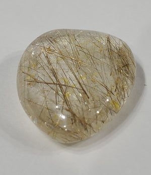 Rutilated Quartz Cabochon