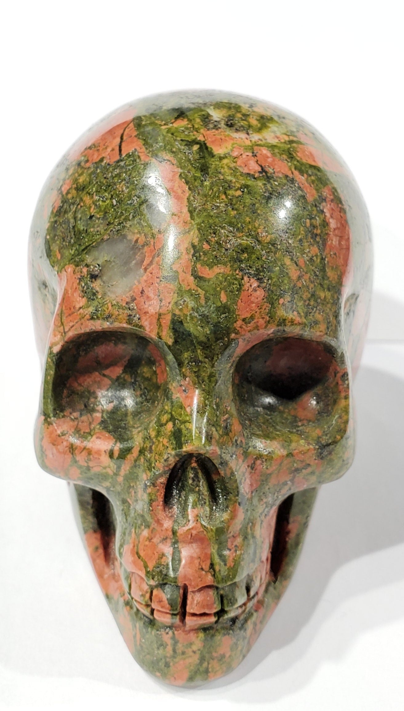 Unakite Skull