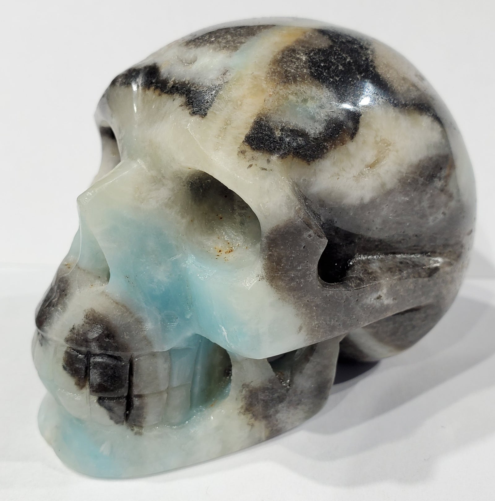 Amazonite Skull