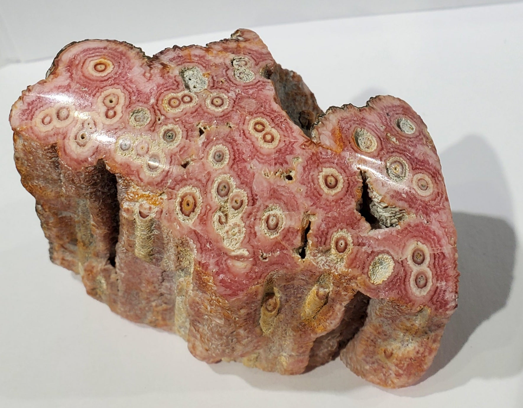 Rhodochrosite Stalactite