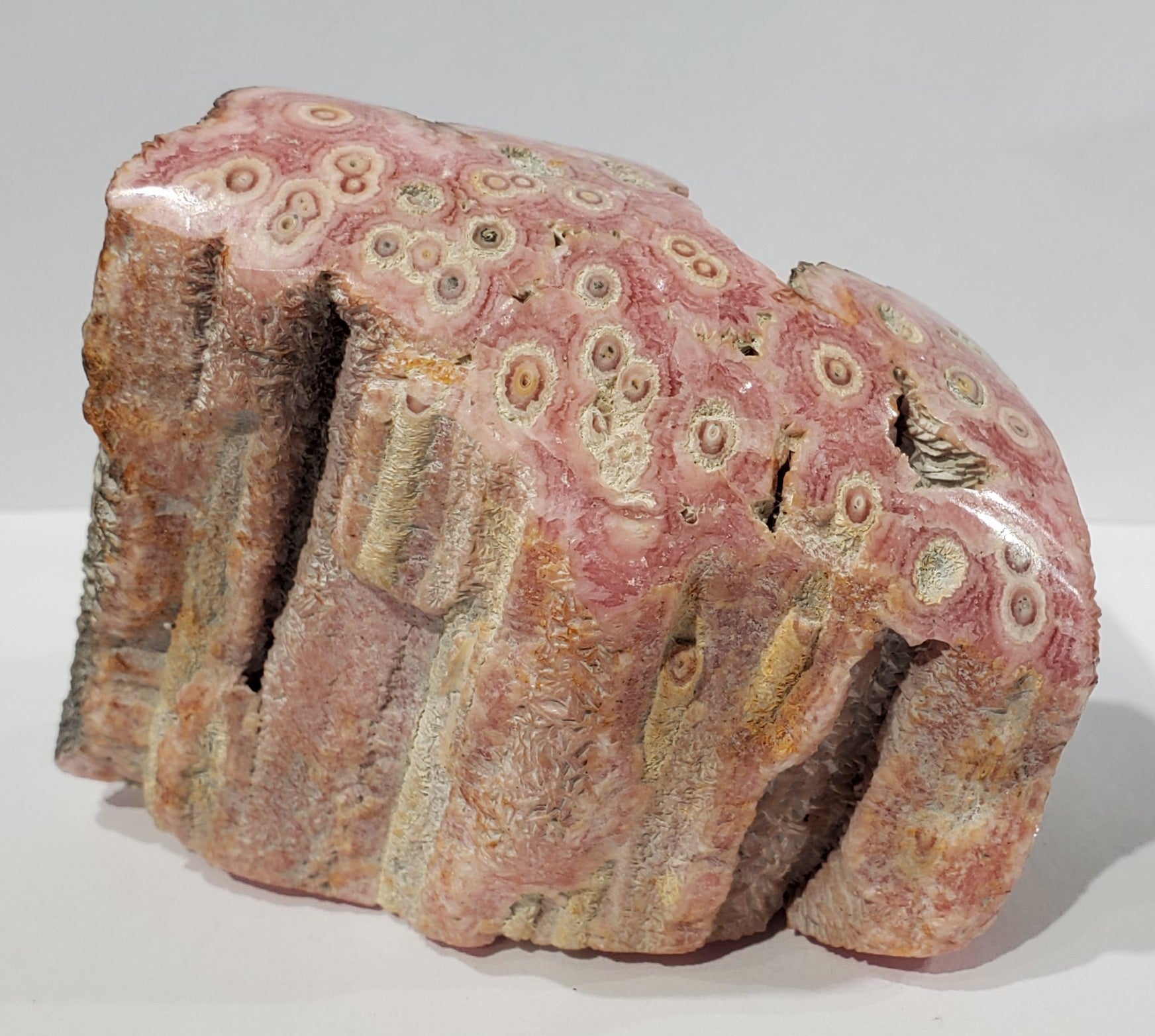 Rhodochrosite Stalactite