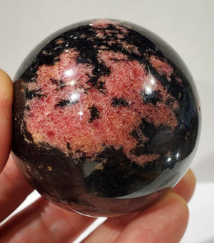 Rhodonite Sphere