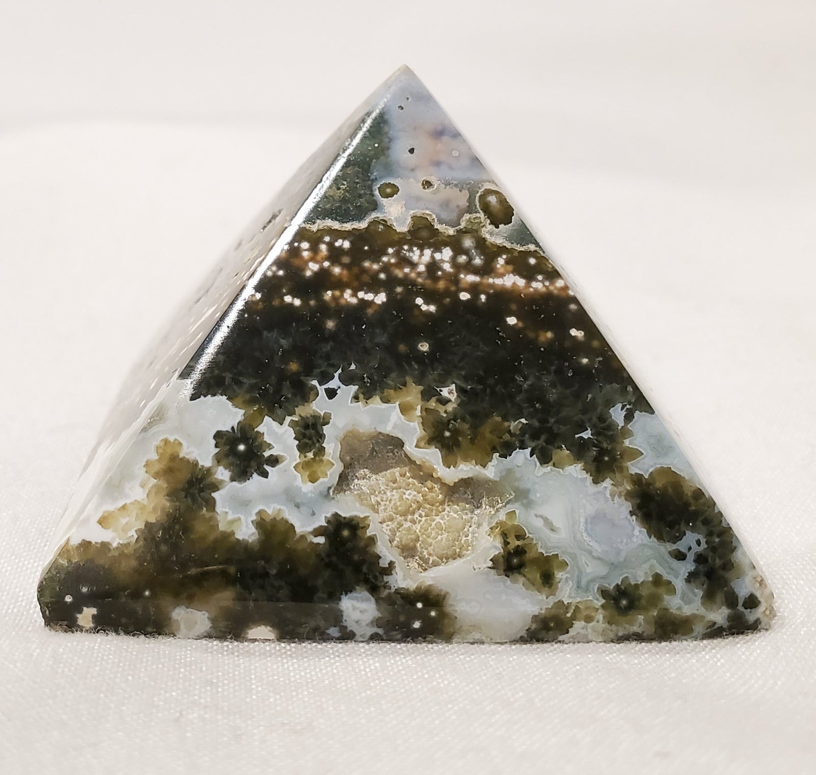 Ocean Jasper Pyramid, Madagascar