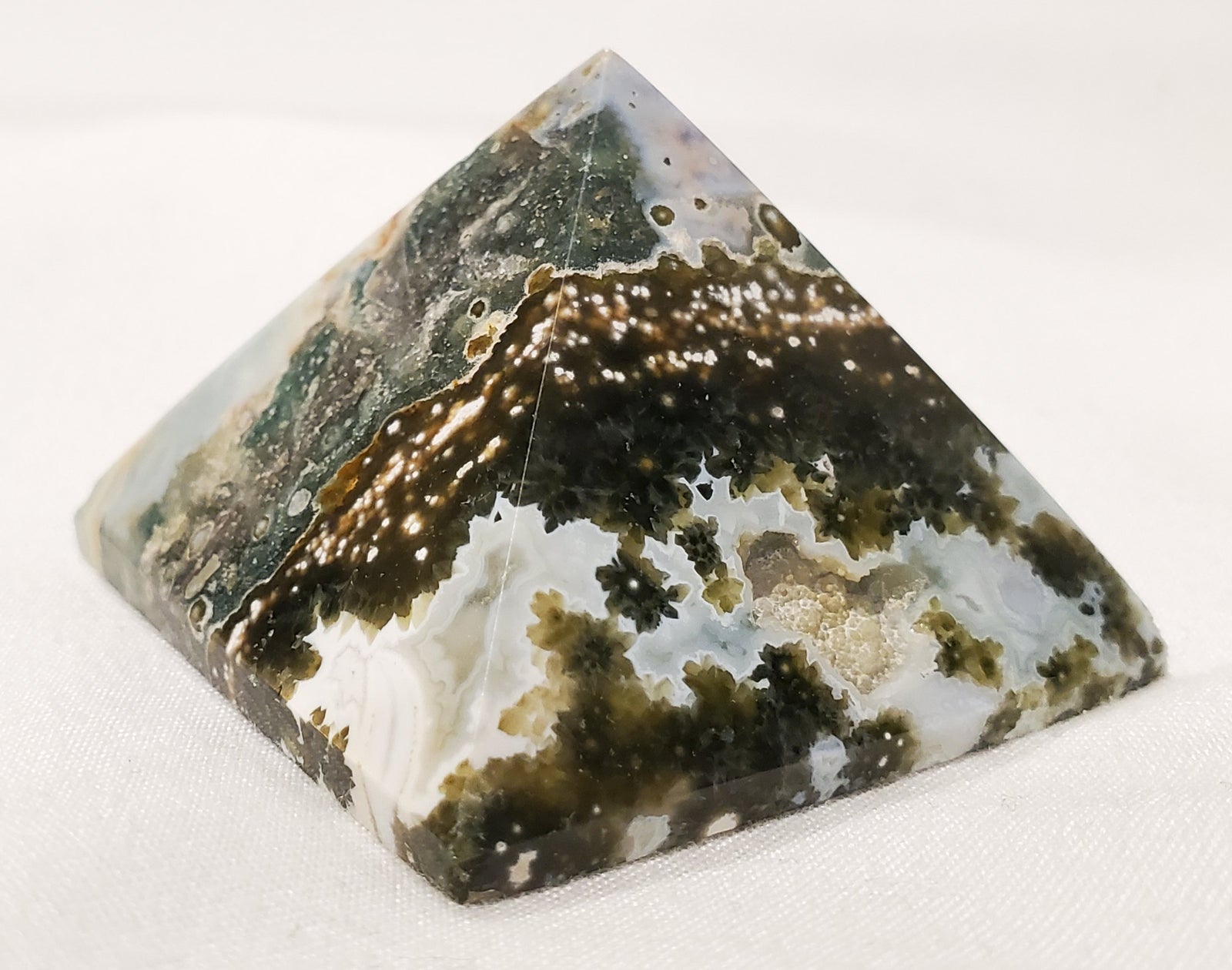 Ocean Jasper Pyramid, Madagascar