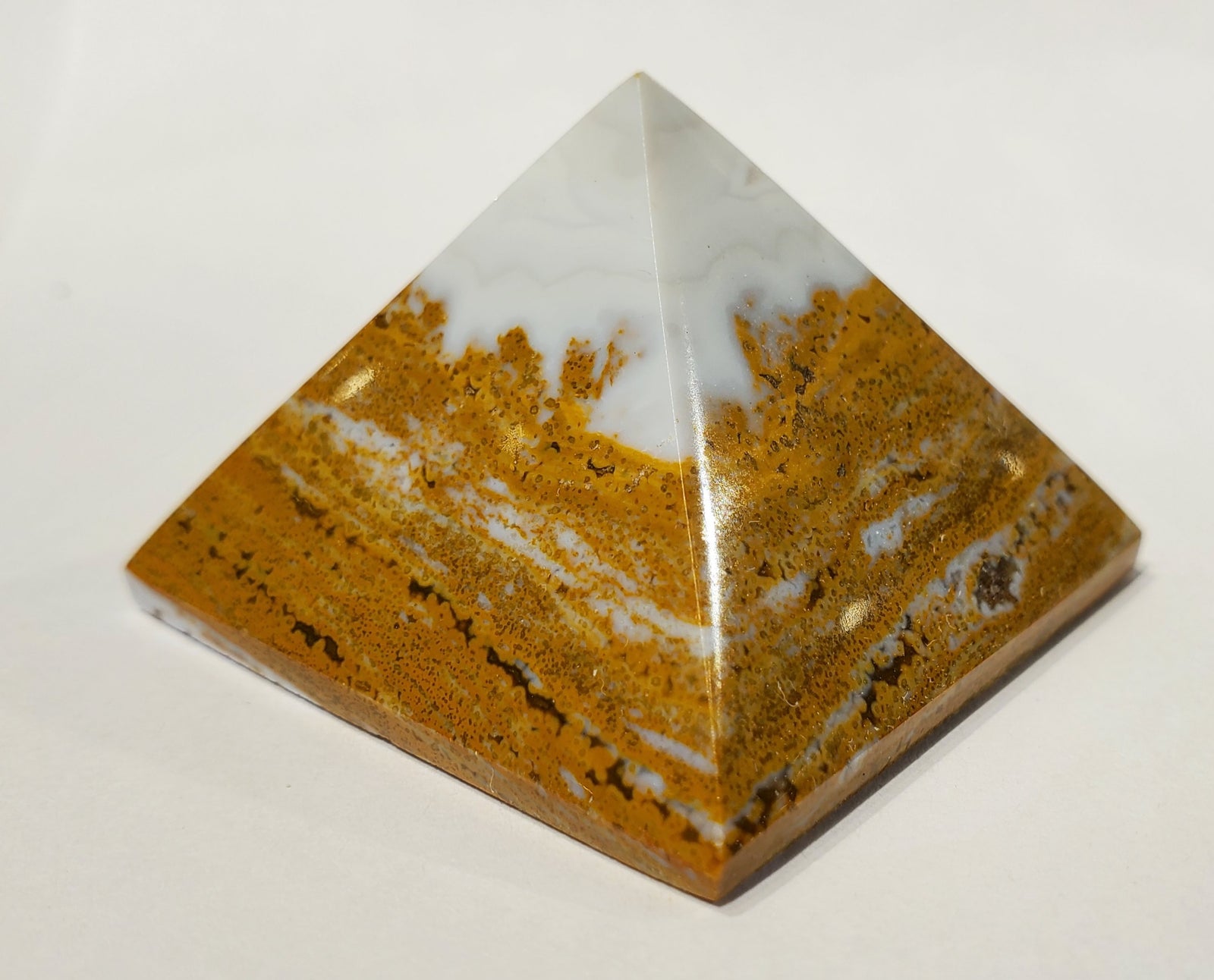 Ocean Jasper Pyramid, Madagascar
