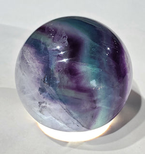 Rainbow Fluorite Sphere, China