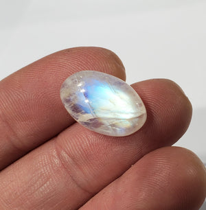 Rainbow Moonstone Cabochon