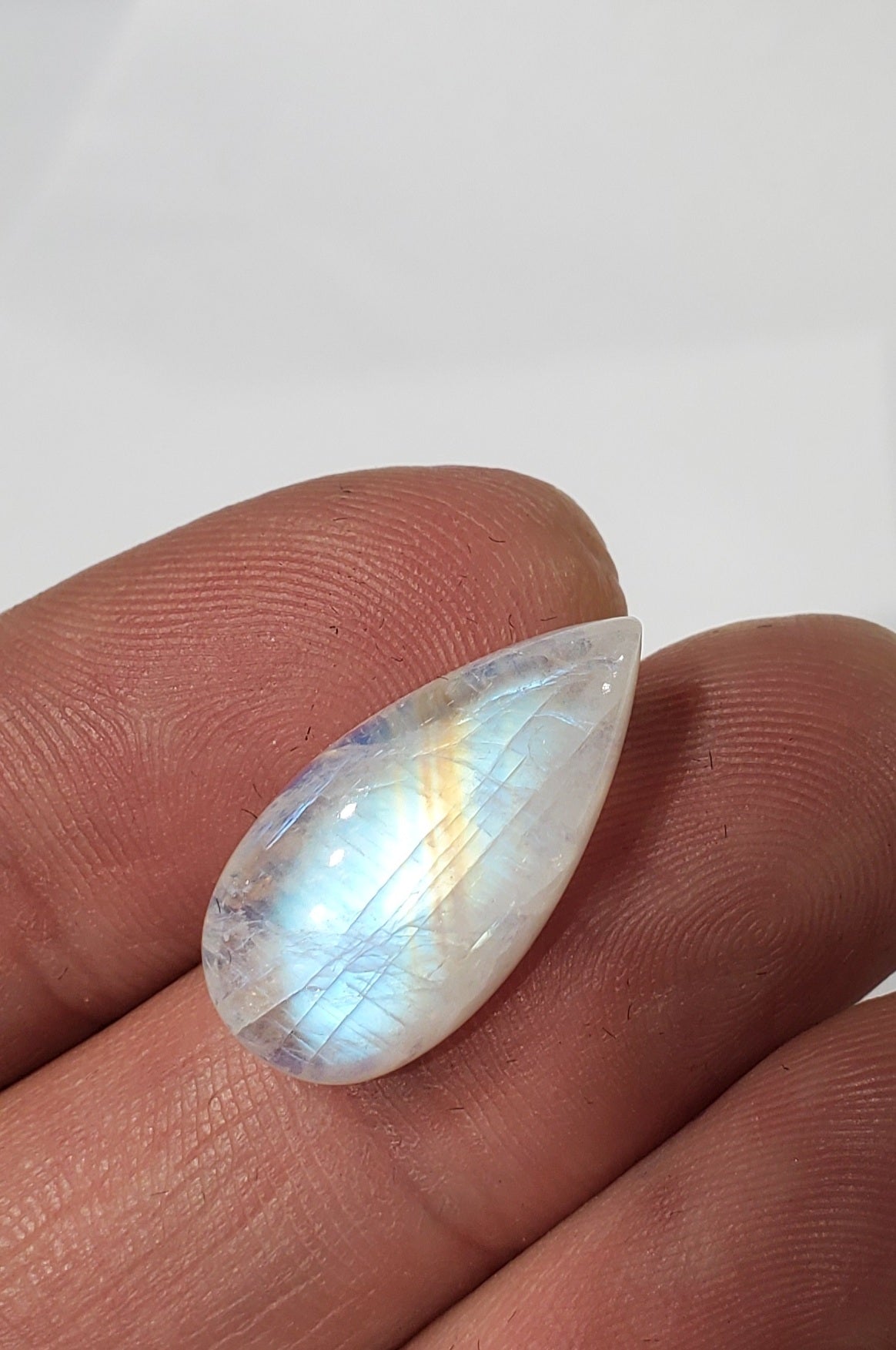 Rainbow Moonstone Cabochon