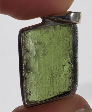 Moldavite Pendant