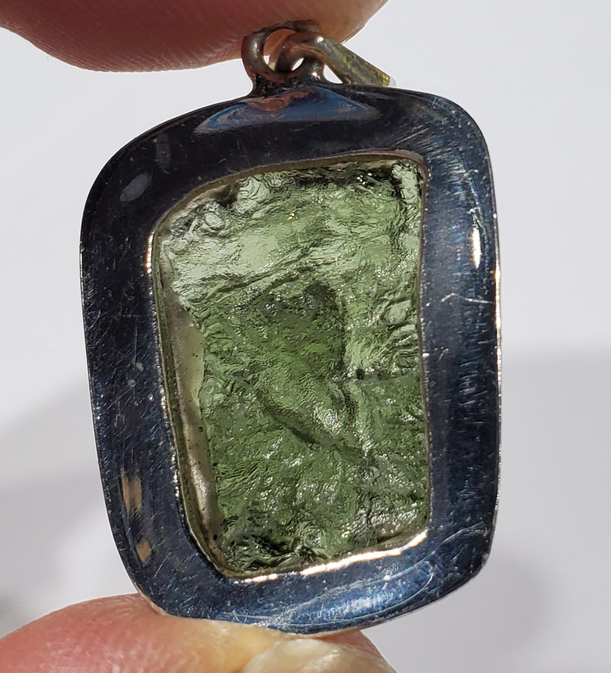 Moldavite Pendant