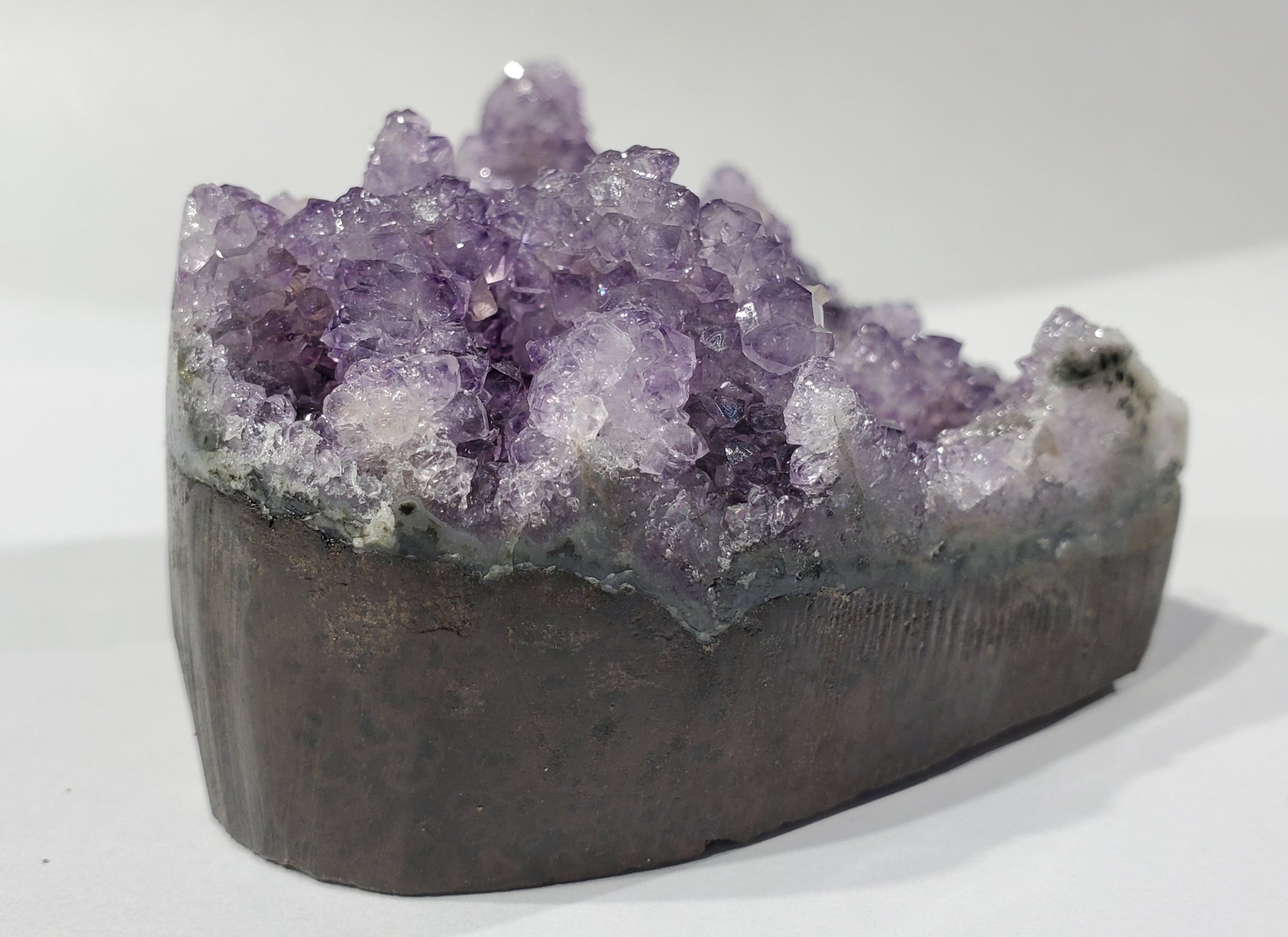 Druzy Amethyst Stalactite Heart, Uruguay