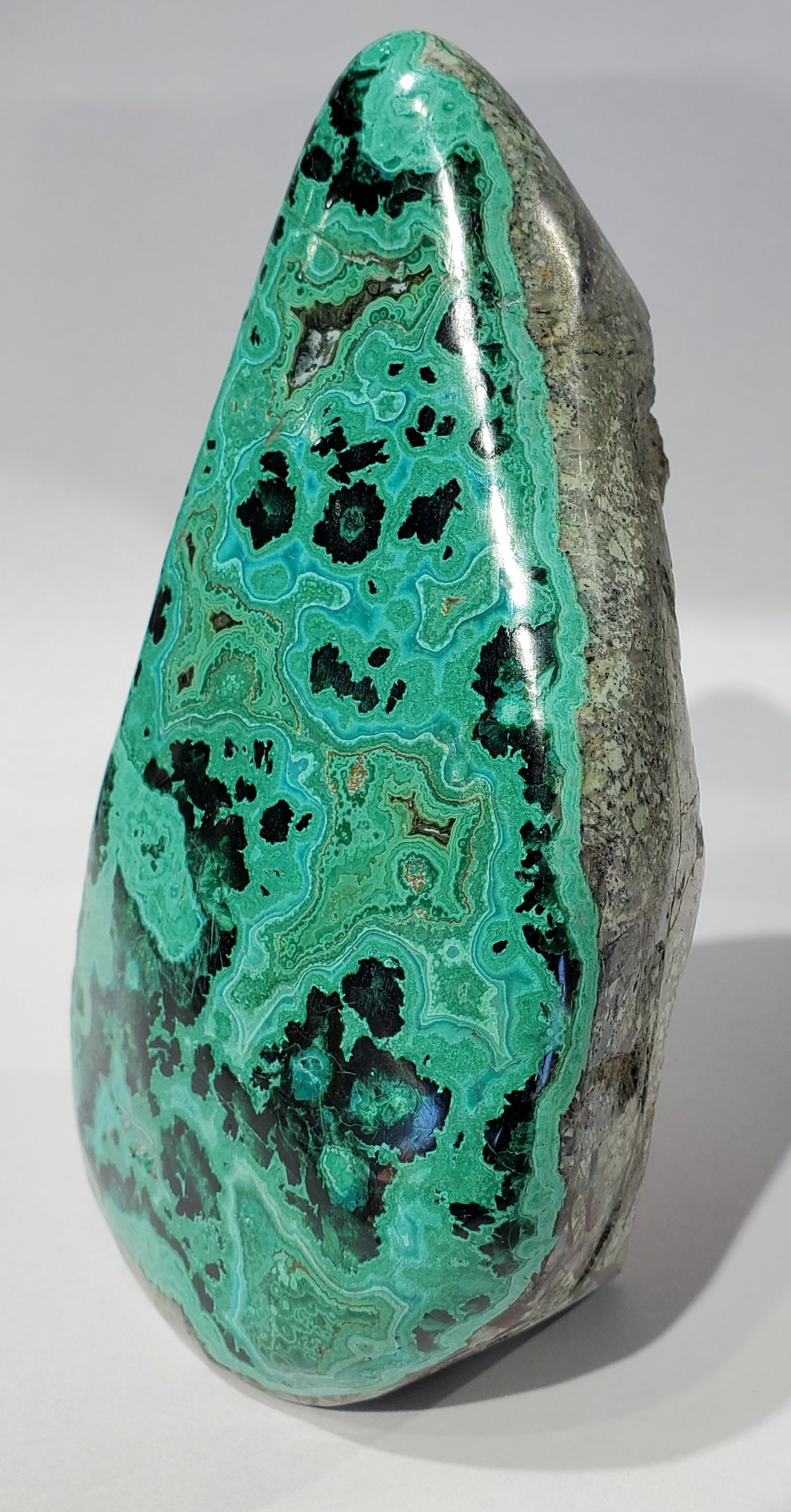 Malachite and Chrysocolla Free Form, Arizona