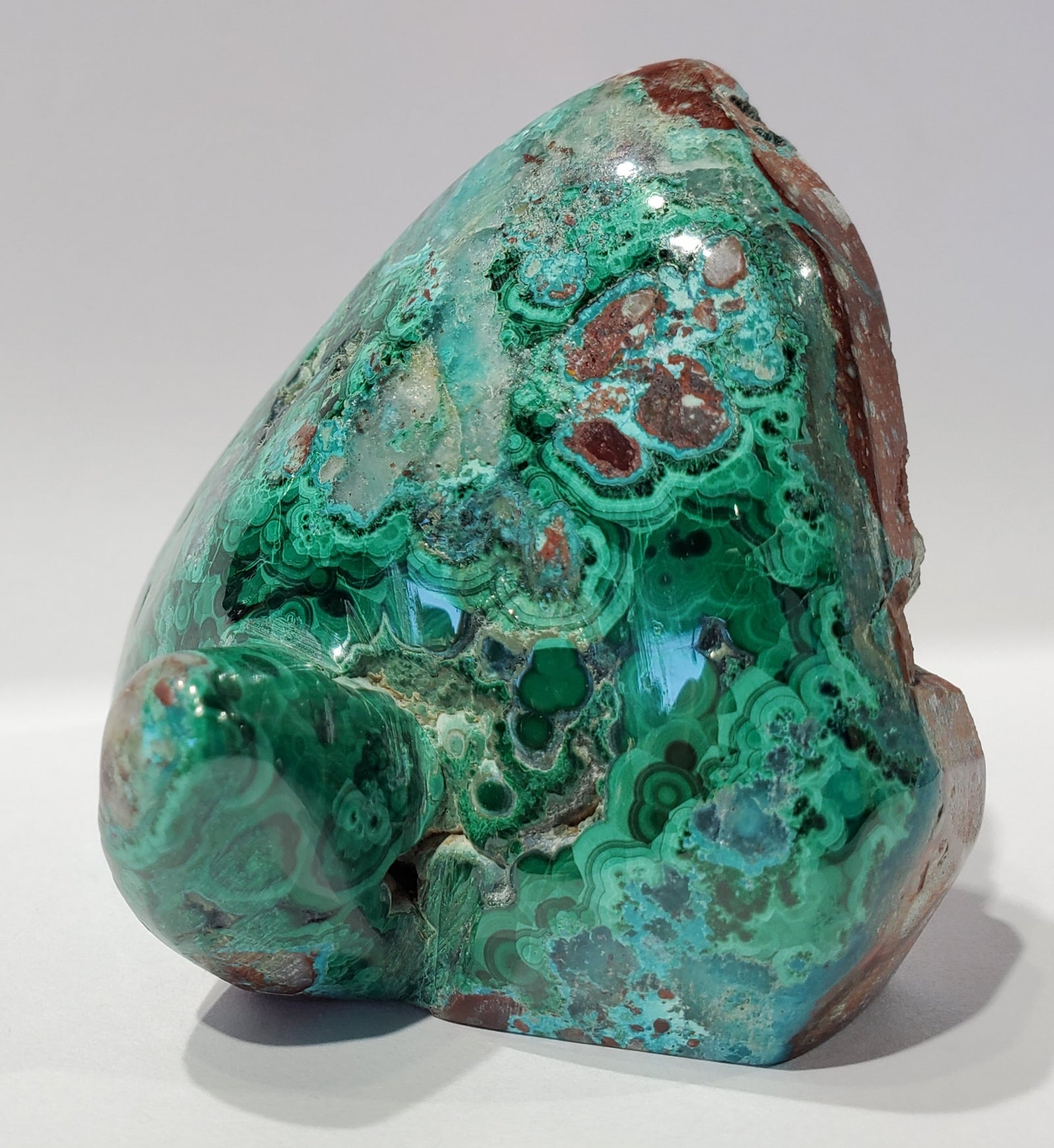 Malachite and Chrysocolla Free Form, Arizona