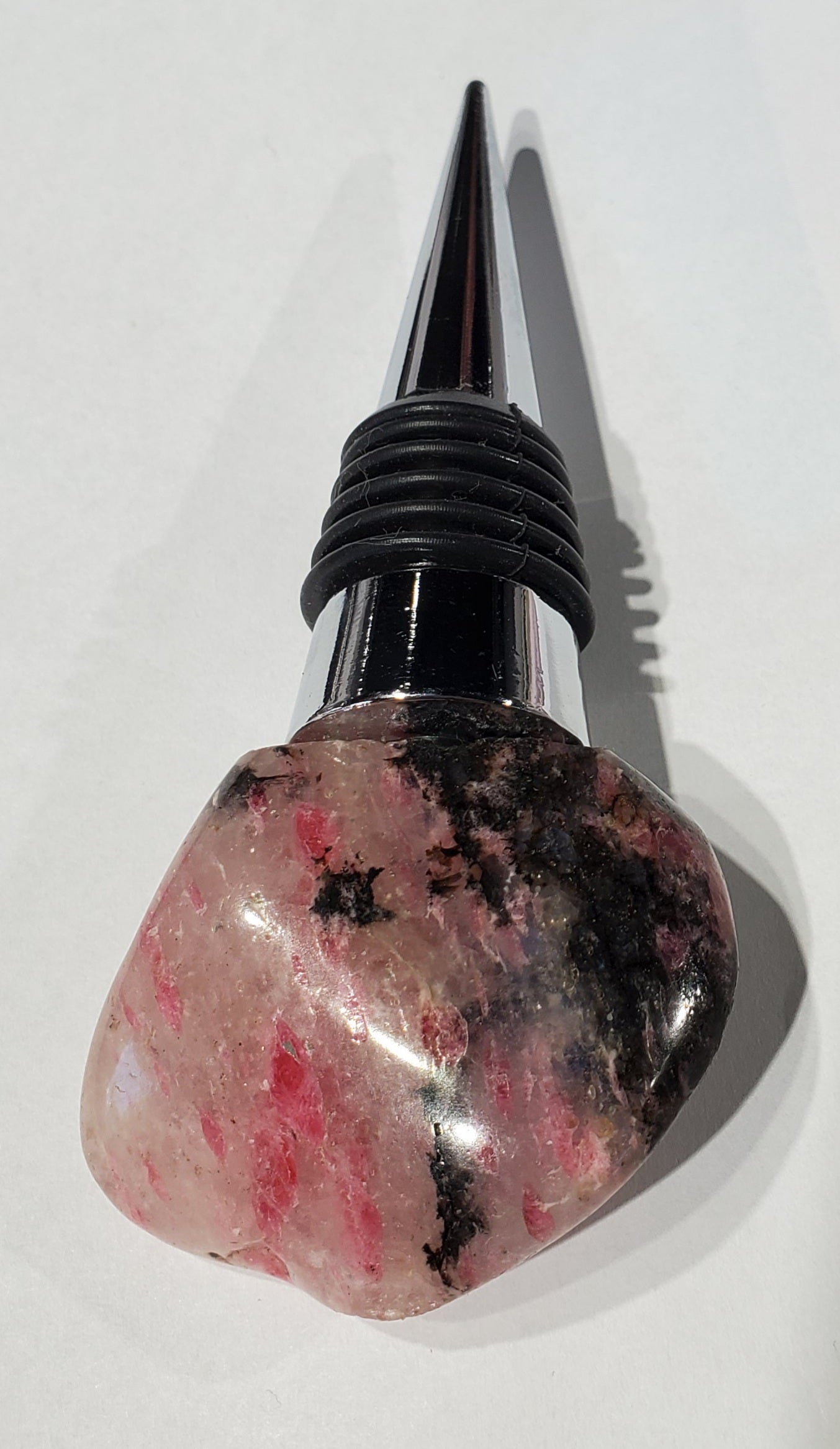 Rhodonite Wine Stopper