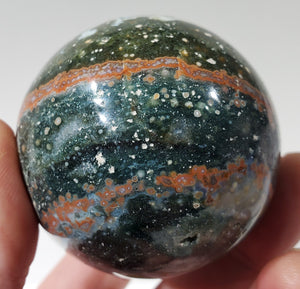 Ocean Jasper Sphere, Madagascar