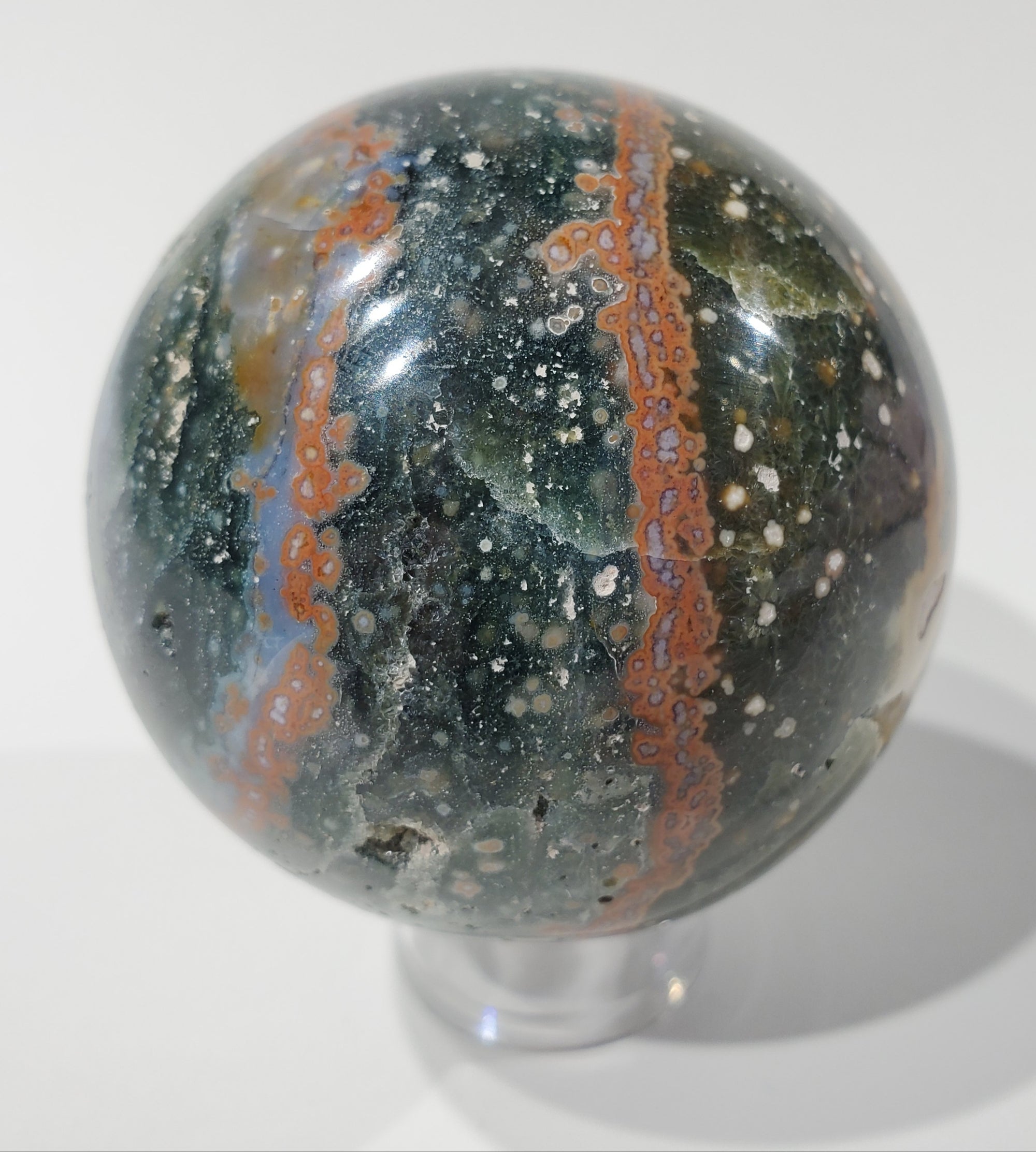 Ocean Jasper Sphere, Madagascar