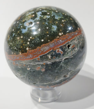 Ocean Jasper Sphere, Madagascar