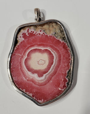 Rhodochrosite Stalactite Pendant