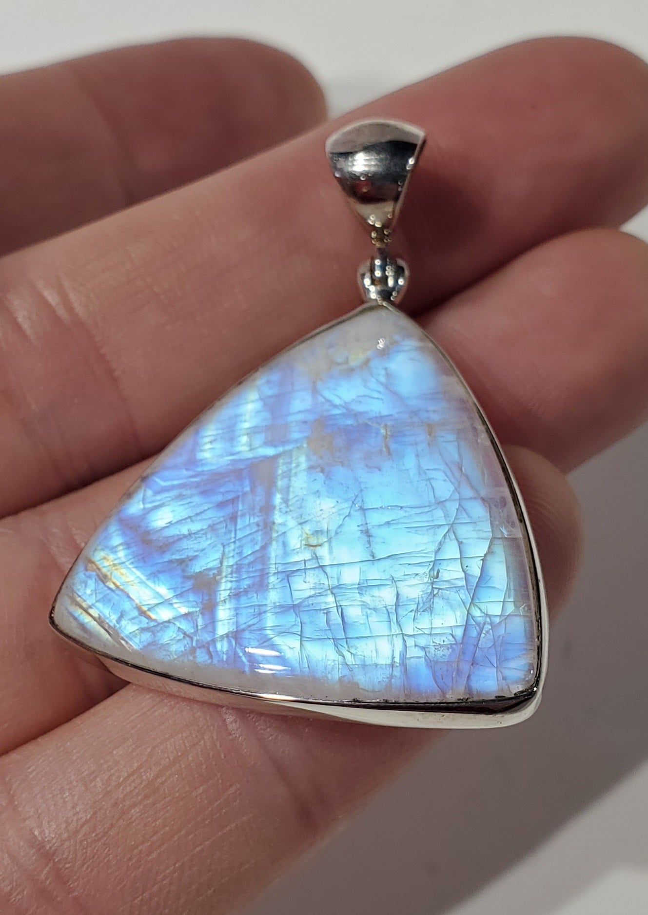 Rainbow Moonstone Pendant